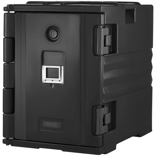 KFFKFF Insulated Food Pan Carrier, 82Qt Hot Box for Catering, LLDPE Food Box Carrier with Double Buckles.