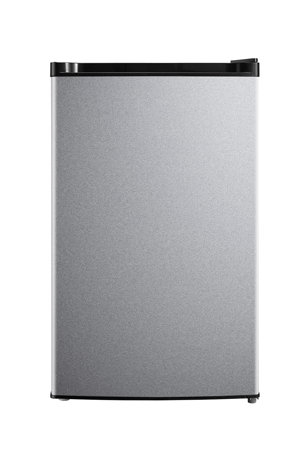 Mainstays 4. 4 Cu. ft. Single Door Mini Refrigerator, Stainless Steel Look