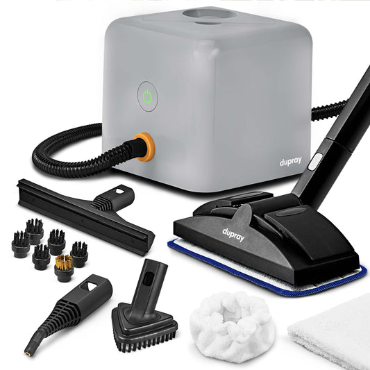 The NEAT PLUS™ Steam Cleaner by Dupray, with 1600w of Powerful Multi-Purpose Steam. Pure Cleaning.