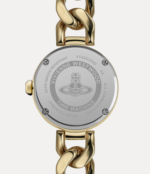 Vivienne Westwood Orb Button Gold Watch
