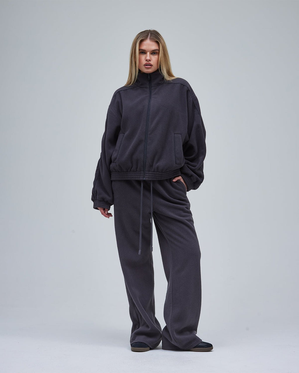 Ari Fleece Jacket - Dark Grey