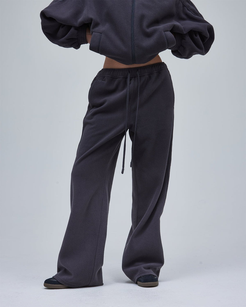 Ari Fleece Pant - Dark Grey