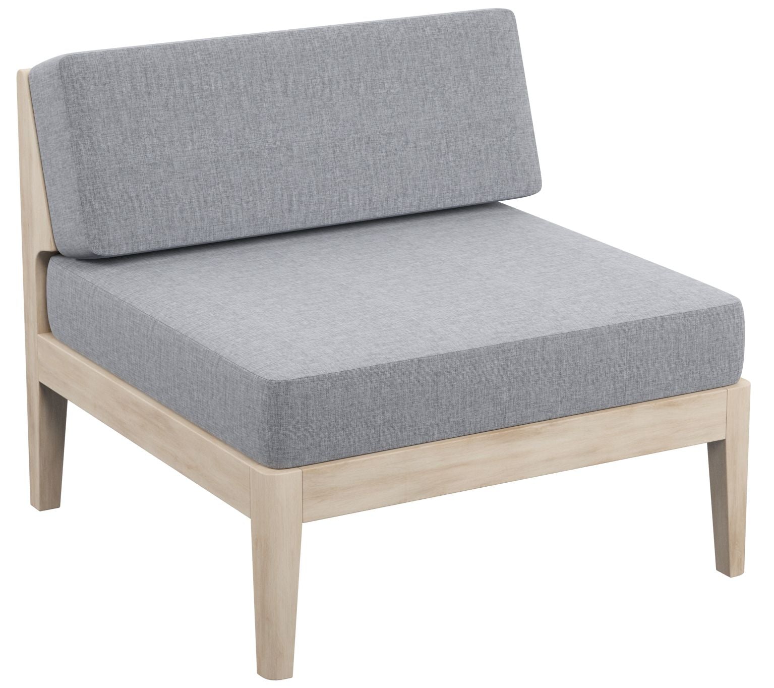 Linon Home Outdoor Gables Middle Chair with Cus hion