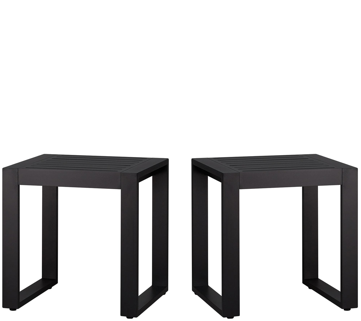 Real Flame Set of 2 Outdoor Baltic End Tables