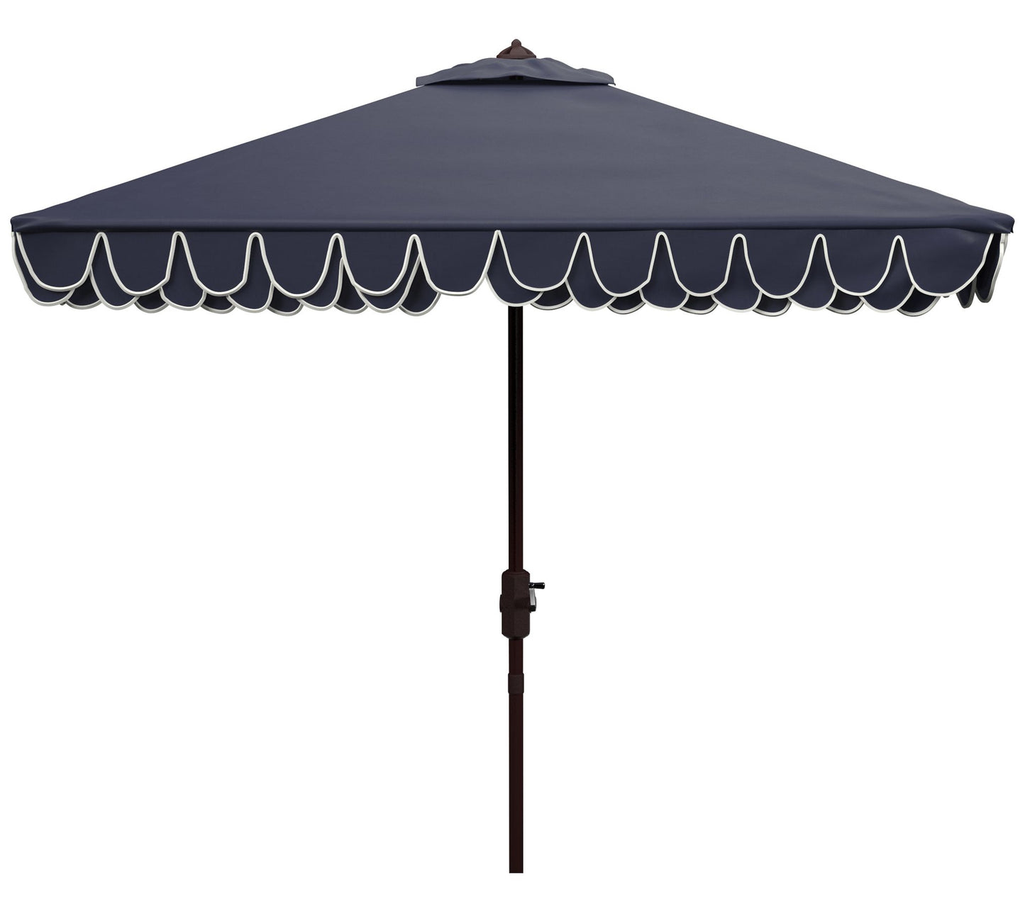 Elegant Valance 7.5' Square Umbrella by Safavieh