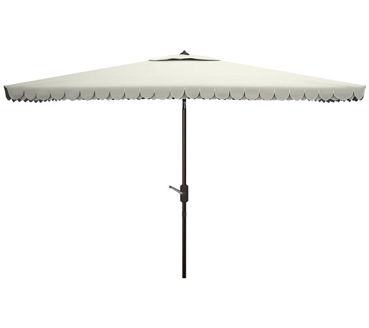 Elegant Valance 6.5' x 10' Rectangle Umbrella by Safavieh