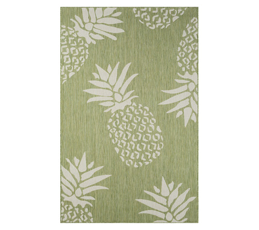 Ox Bay Pineapple Escape Indoor/Outdoor CatalinaRug 7'9"x 9'9"