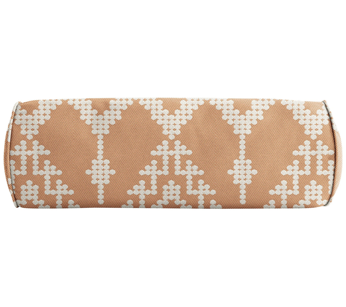 Sorra Home Outdura Folklore Bolster Pillow 24 in x 8 in x 8 in