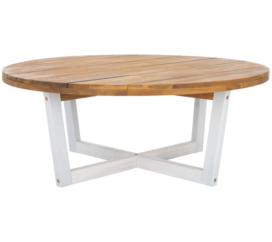 Leo Round 4 Leg Coffee Table by Valerie